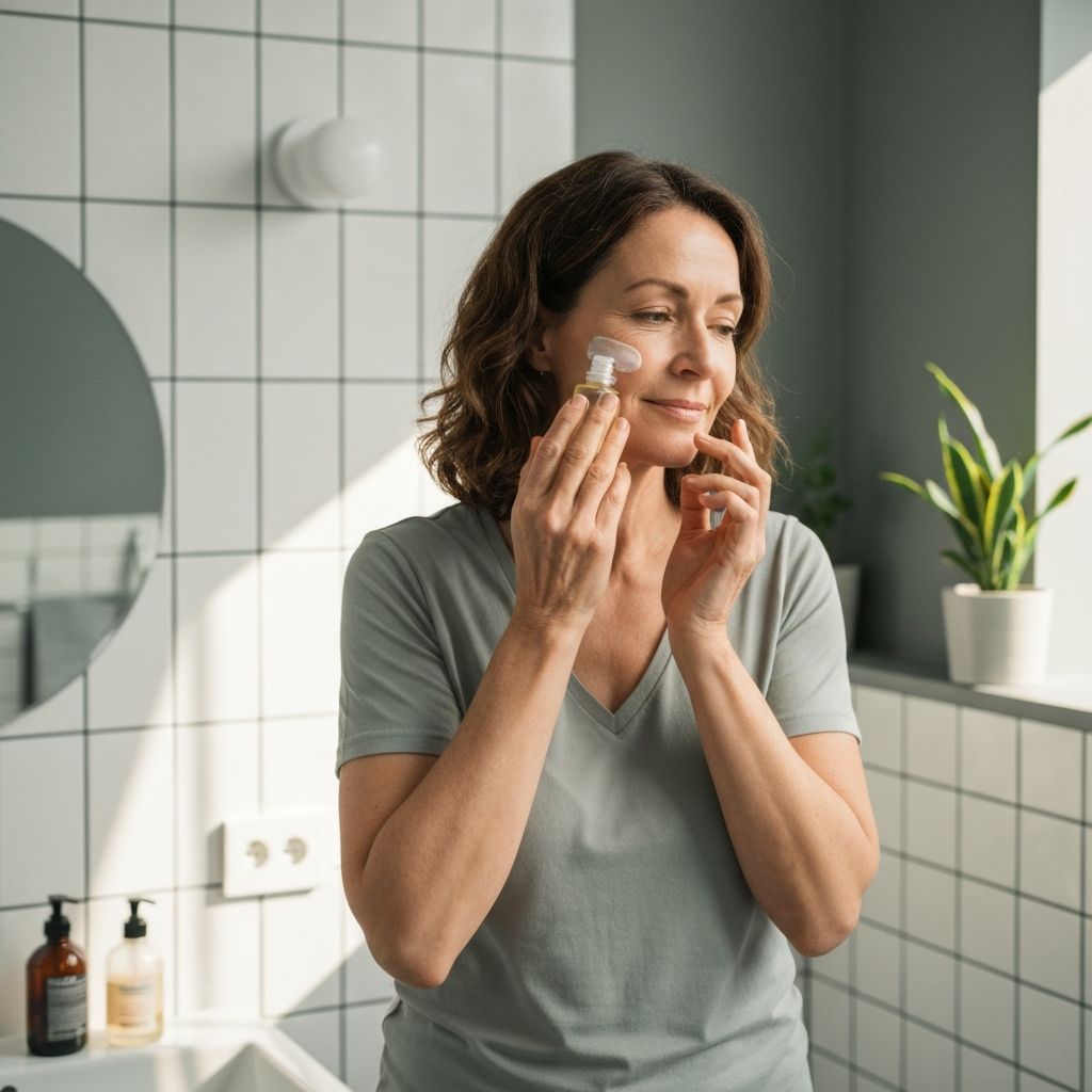 Rutina matutina de cuidado facial